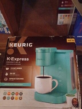 Keurig K-Express Single Serve Coffee Maker - Tropical Blue